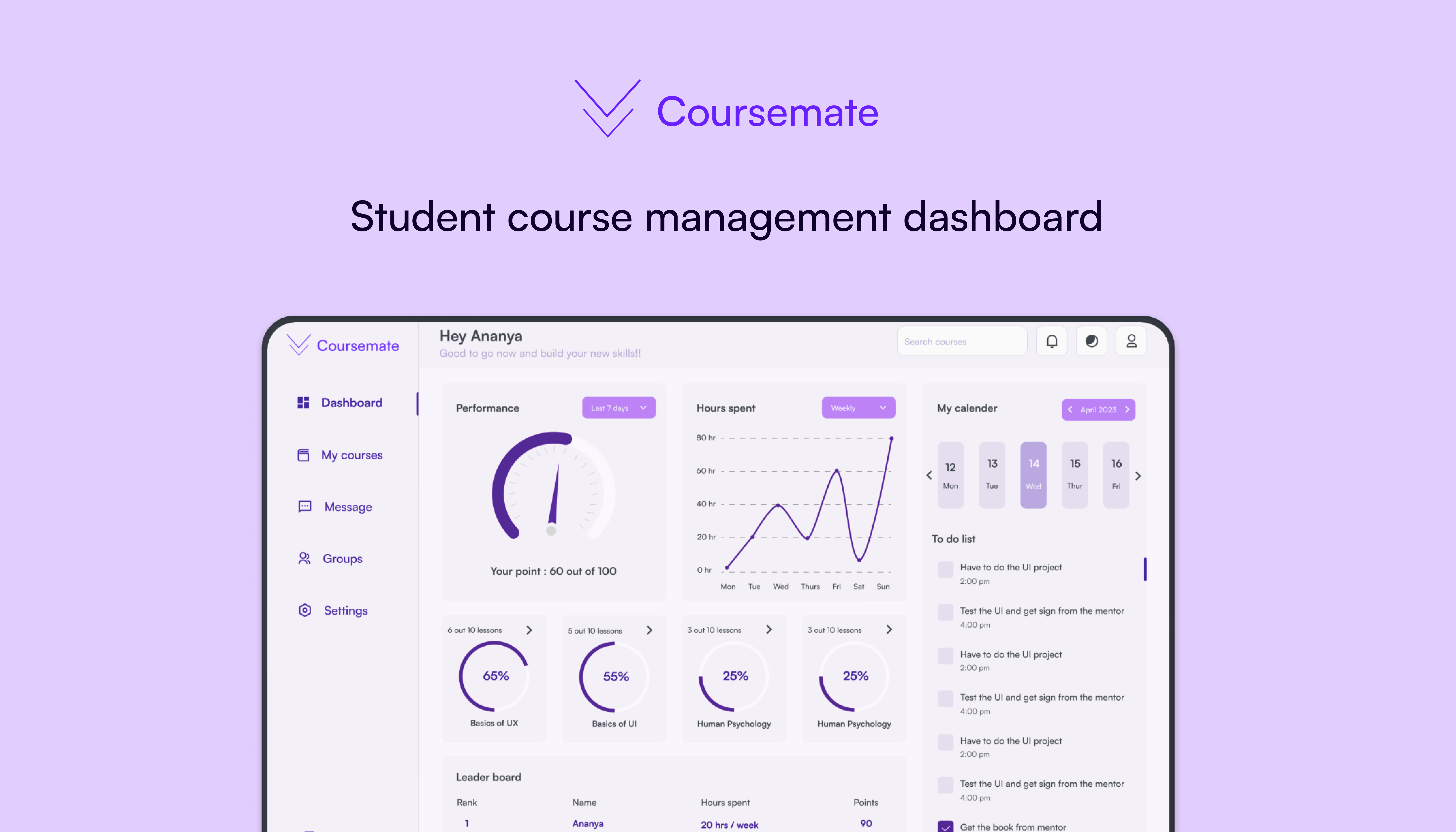 Coursemate Case Study Cover